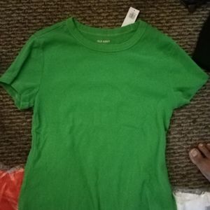 Old navy ss rib tee (women's) Large